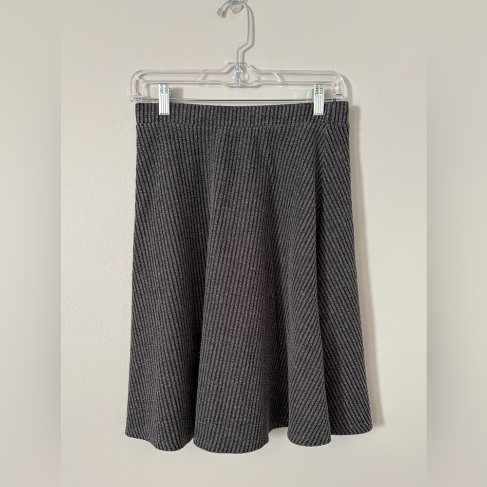 Gray Circle Skirt